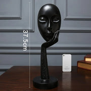 3D Face Mask Sculpture