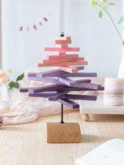 Nordic Wooden Tree Art Decoration