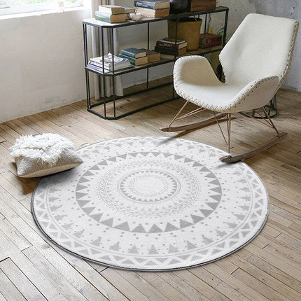 Ins Nordic Round carpet