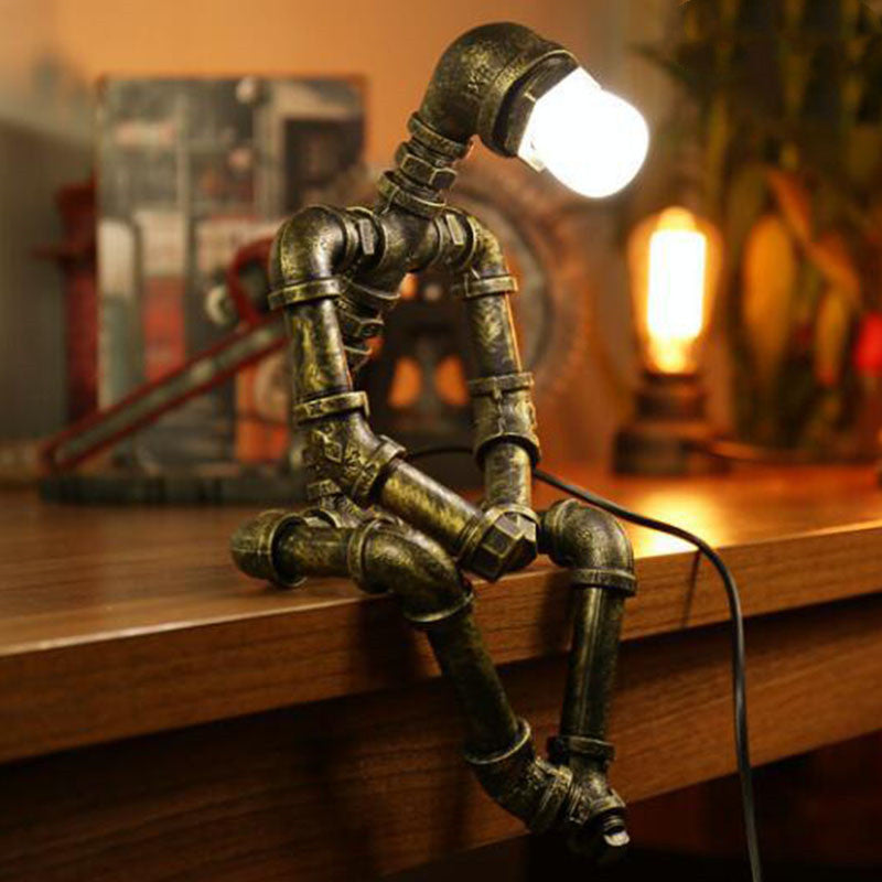 Retro Robot Desk Lamp