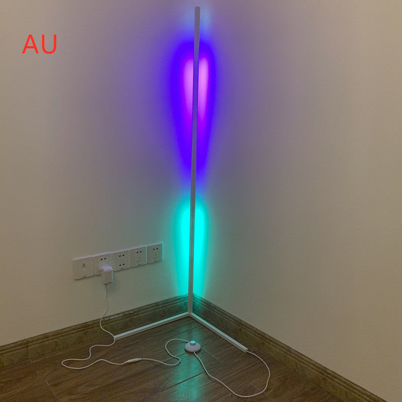 Colorful Corner Floor Lamp - Touch Control