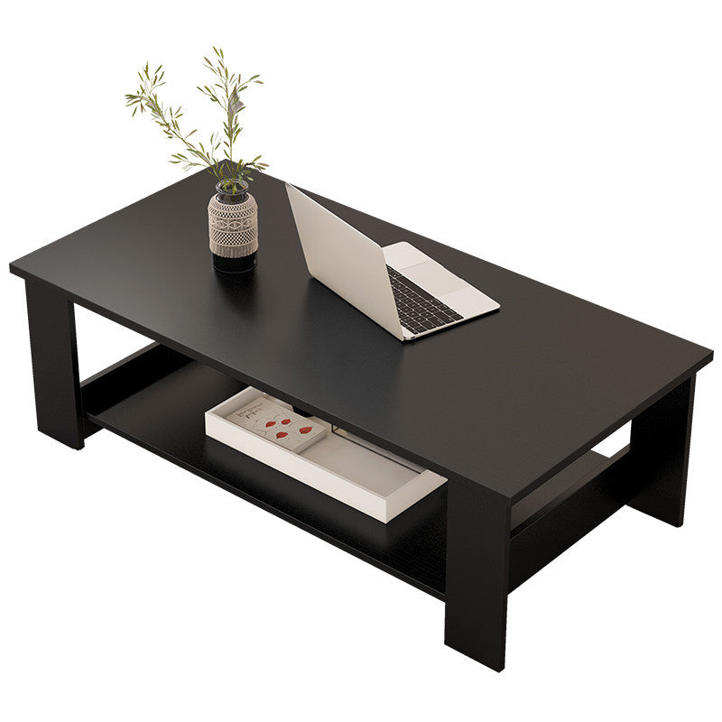 Modern Coffee Table with Storage Rack