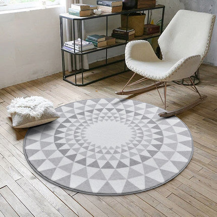 Ins Nordic Round carpet