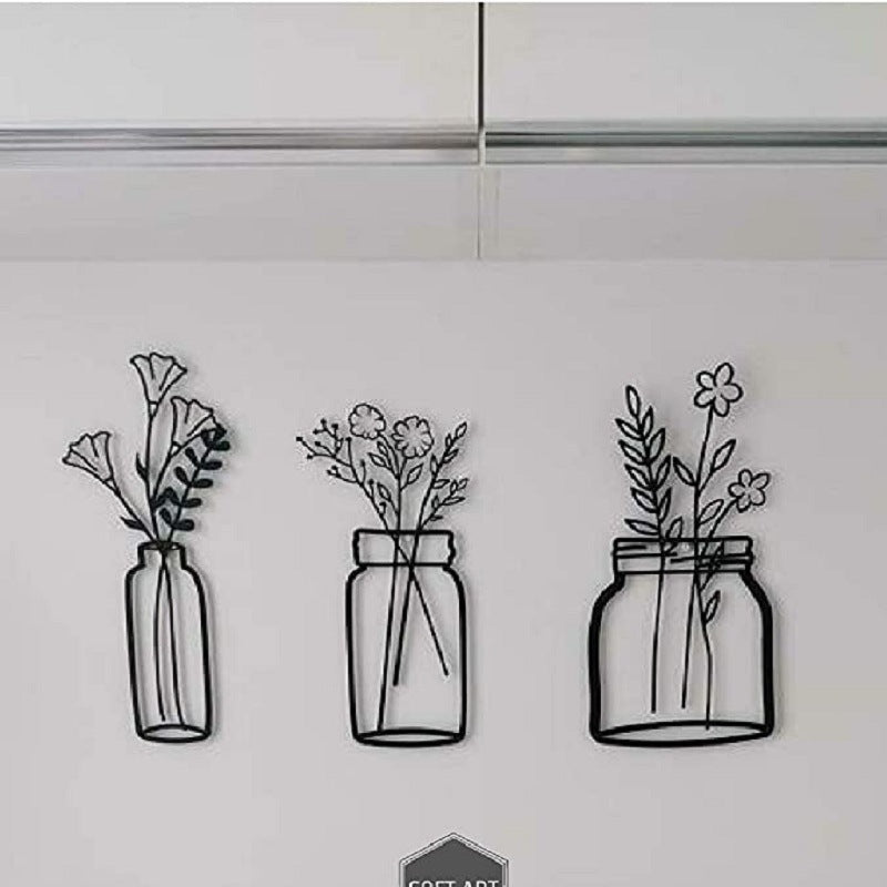 Flower Vase Wall Art