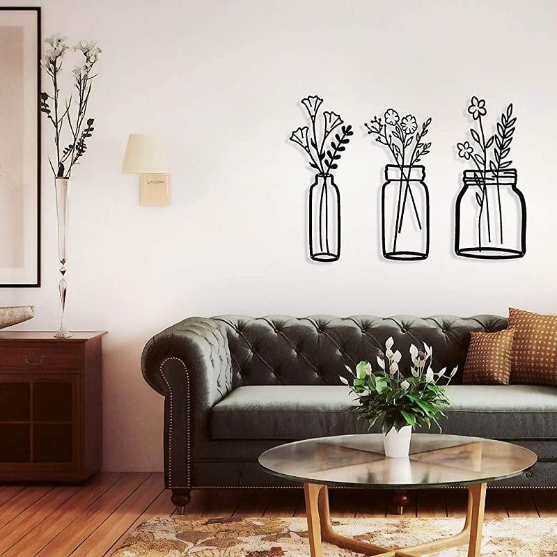 Flower Vase Wall Art