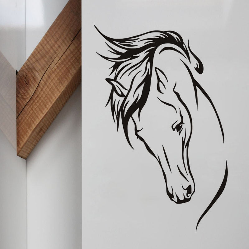 Horse Head Wall Sticker