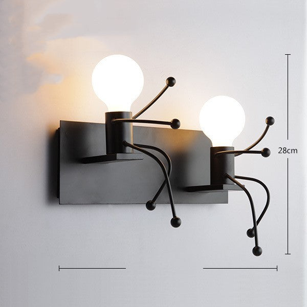 HumaLume: Human Figure Silhouette Wall Lamp