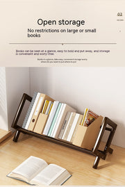 Bamboo Desktop Bookshelf