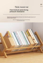 Bamboo Desktop Bookshelf