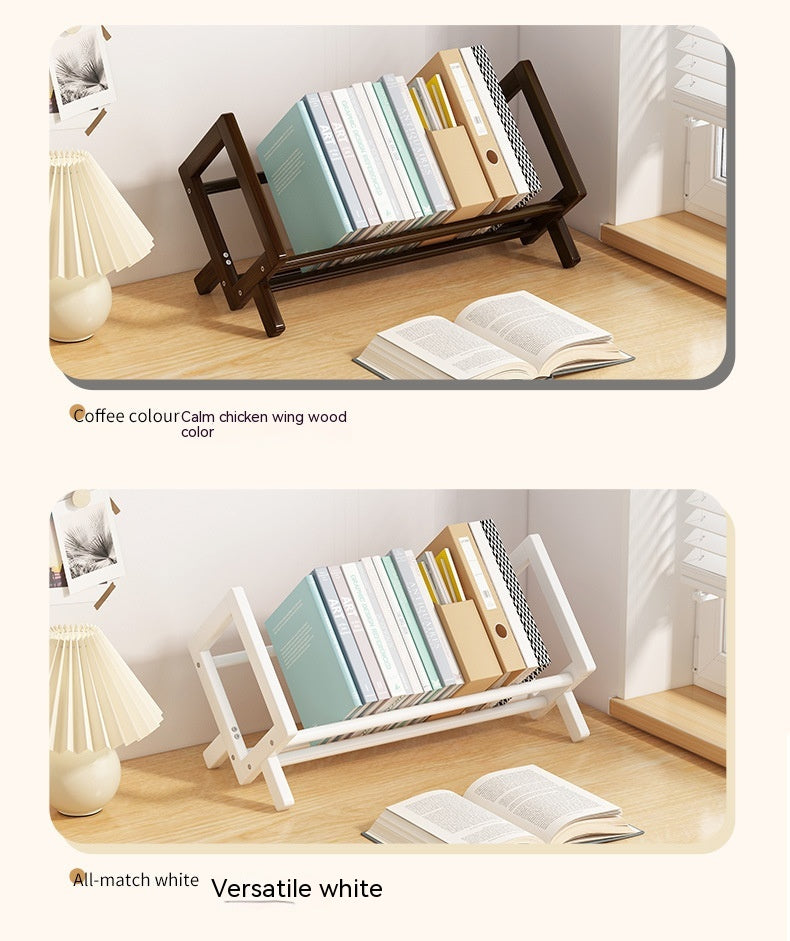 Bamboo Desktop Bookshelf