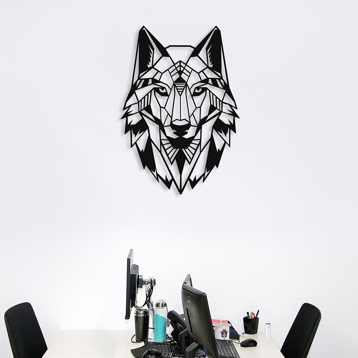 Animal Head Wall Art (Wolf/Deer)