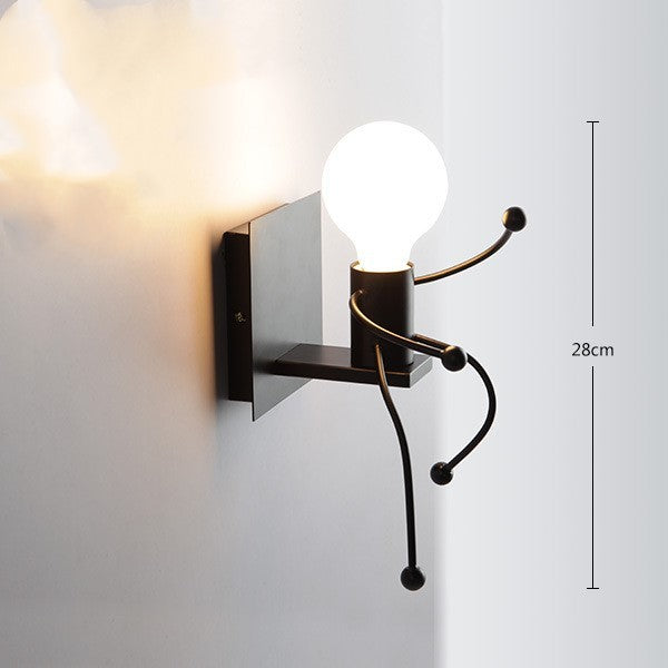 HumaLume: Human Figure Silhouette Wall Lamp