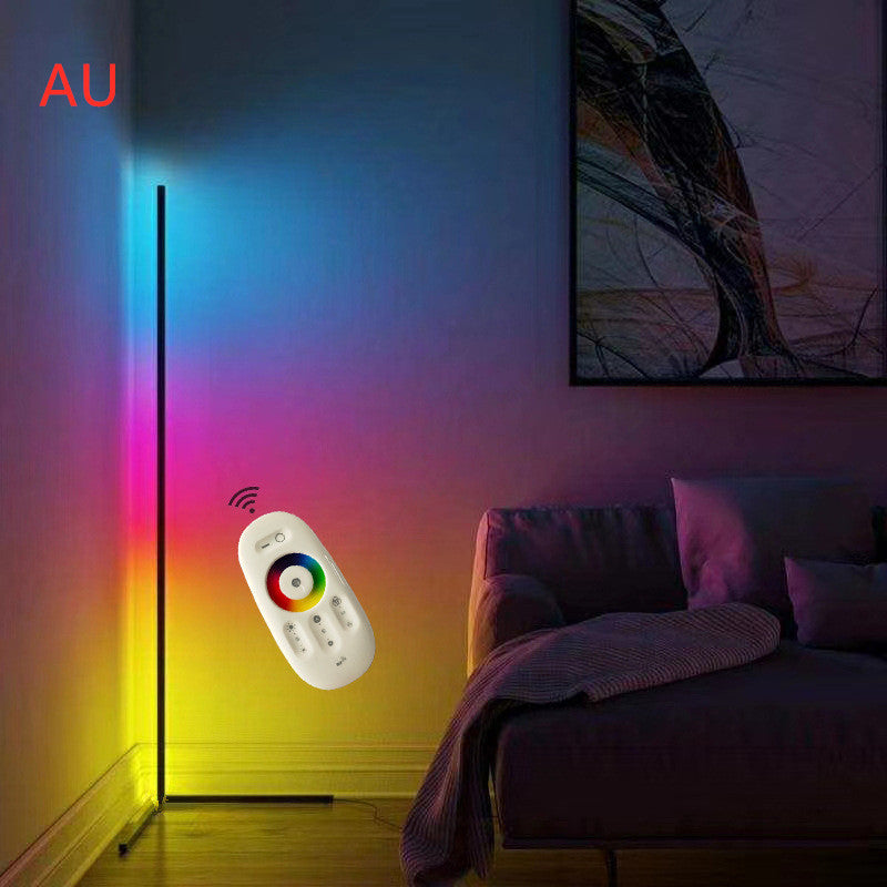 Colorful Corner Floor Lamp - Touch Control