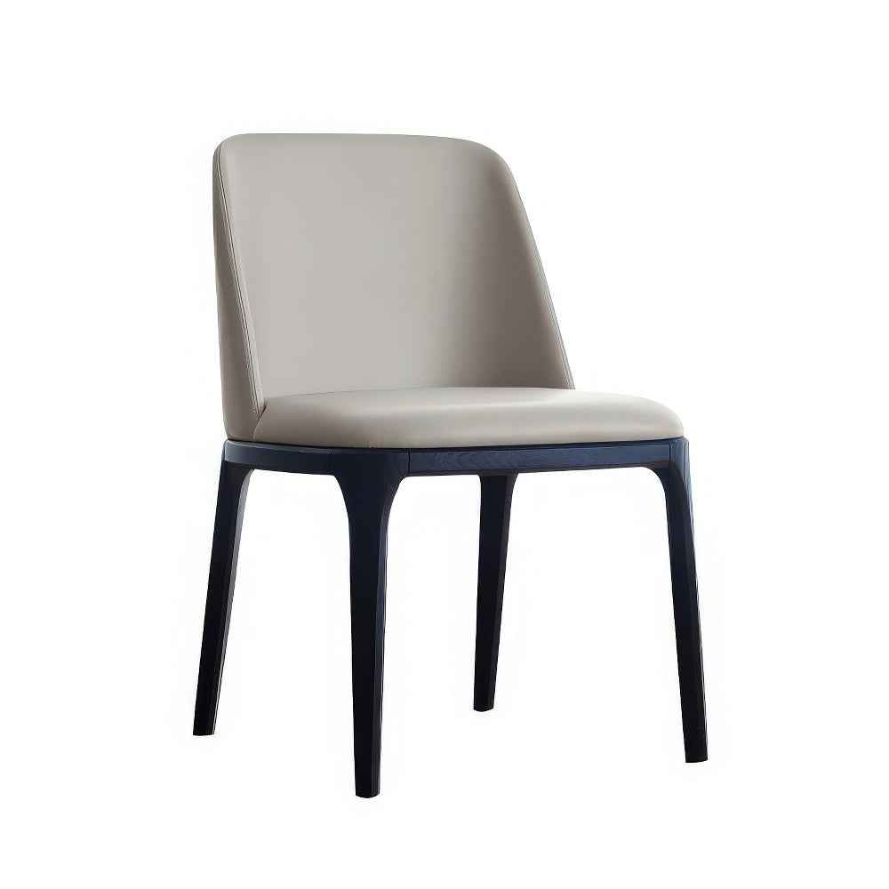 Nordic Minimalist Single Back Chair (2 pieces)