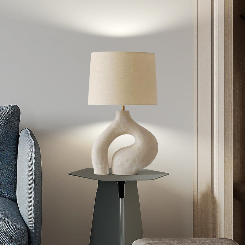 Lumi-Weave: Nordic Glow Table Lamp