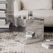 Acrylic Mirror Cube Coffee Table