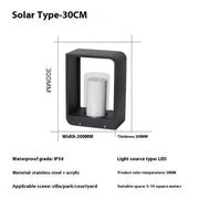 Solar Outdoor Lamp - Waterproof