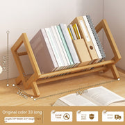 Bamboo Desktop Bookshelf