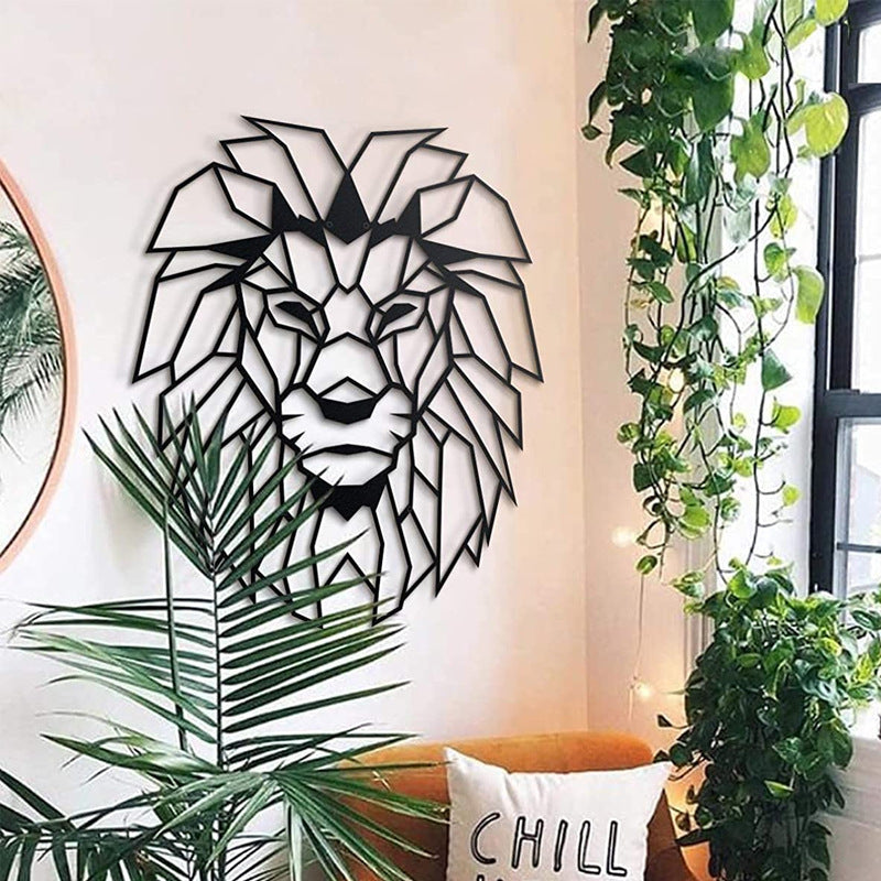 Lion Head Wall Art