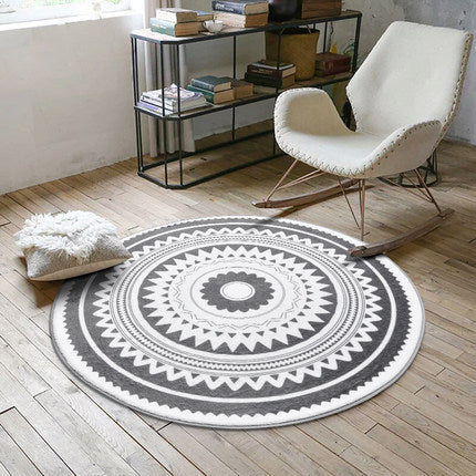 Ins Nordic Round carpet