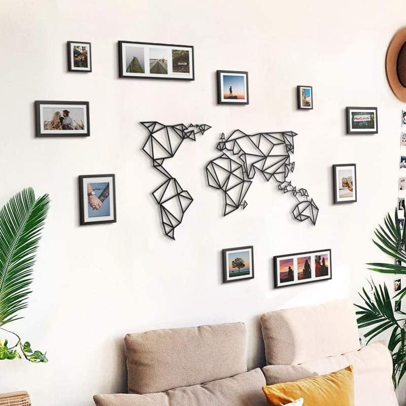 World Map Wall Art