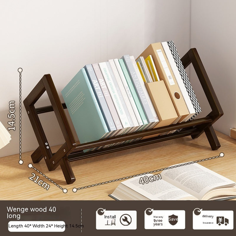 Bamboo Desktop Bookshelf