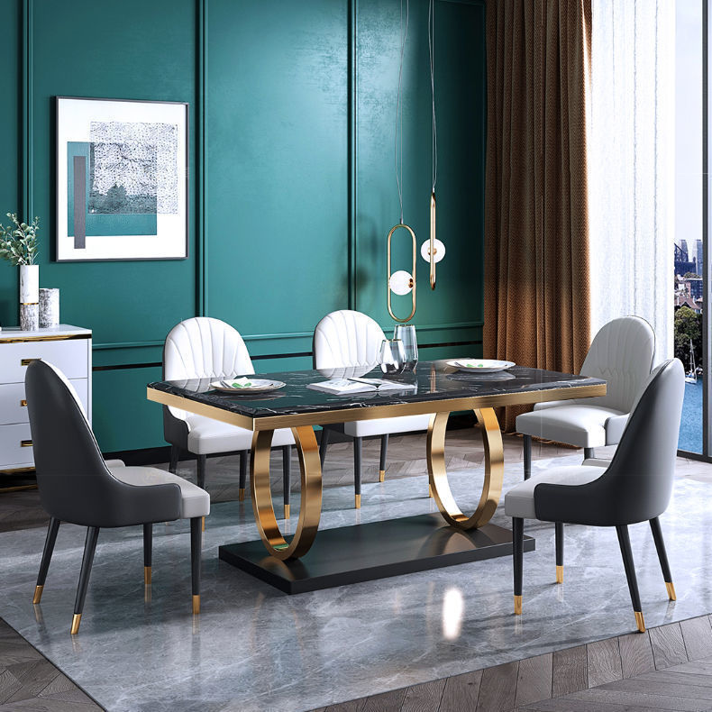 Modern Slate Dining Table