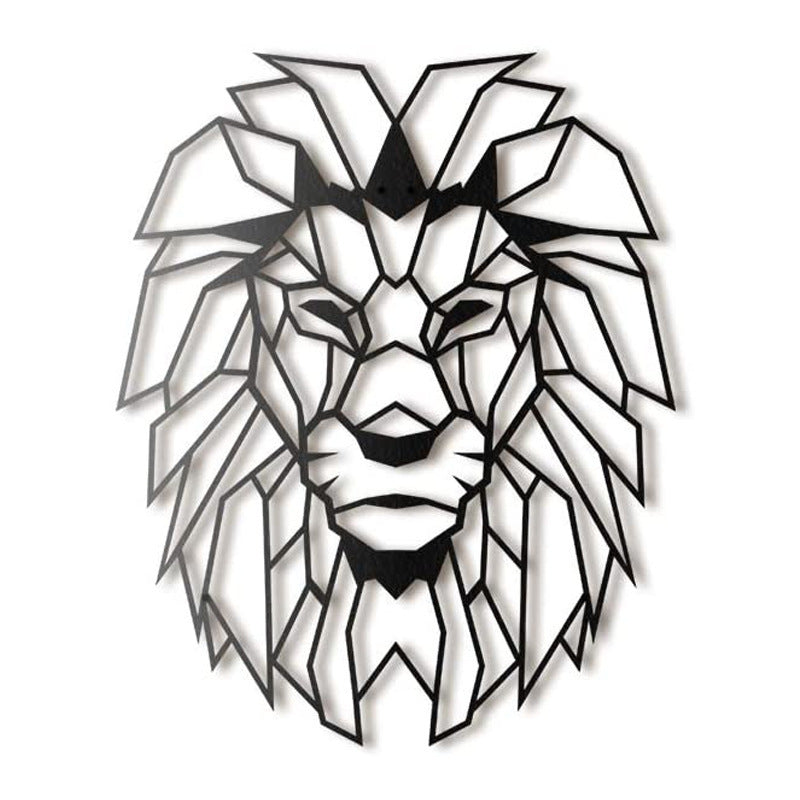 Lion Head Wall Art