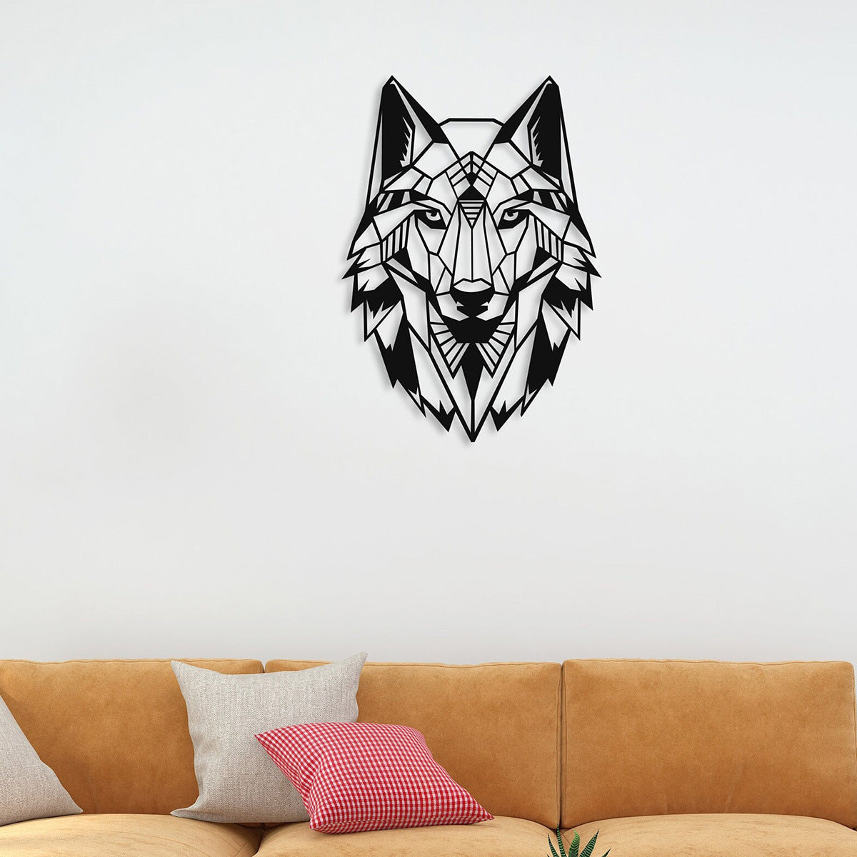 Animal Head Wall Art (Wolf/Deer)