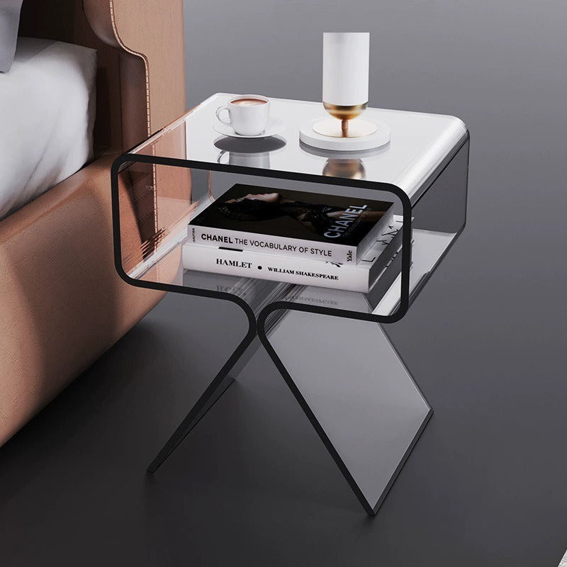 Minimalist Transparent Acrylic Side Table