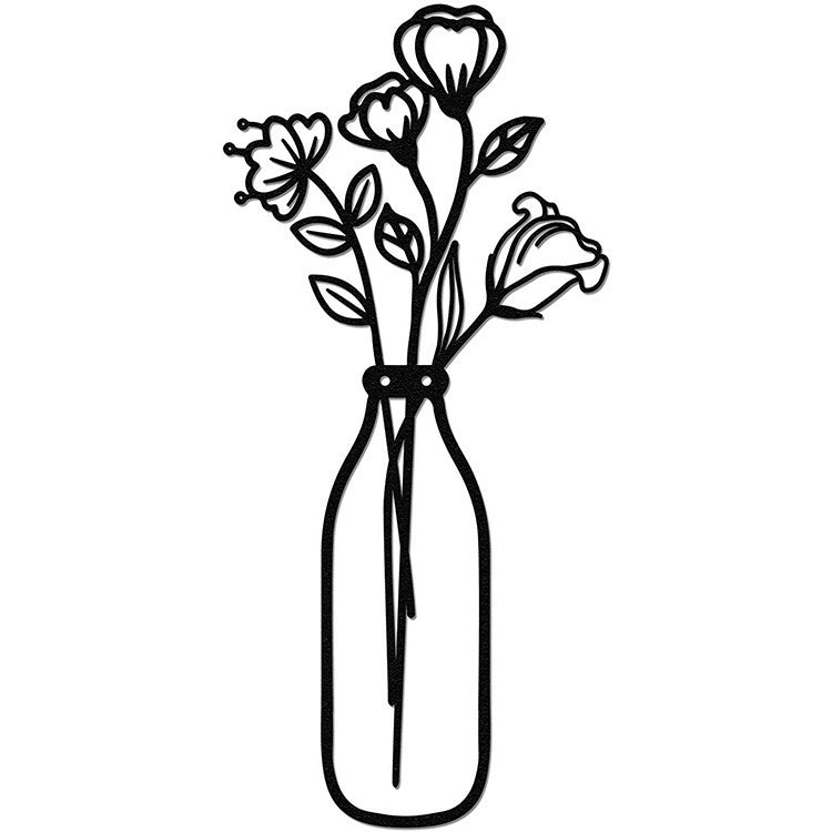 Flower Vase Wall Art