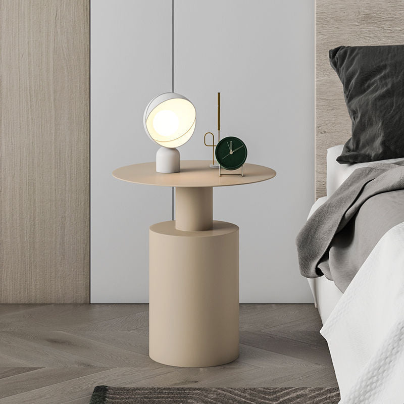 Nordic Modern Round Bedside Table