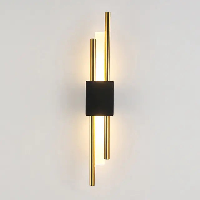 Aurelia Brass LED Wall Lamp