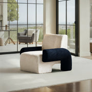 Nordic Luxury Sofa Chair - Lamb Cashmere