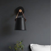 Nordic Wooden Strap Wall Lamp