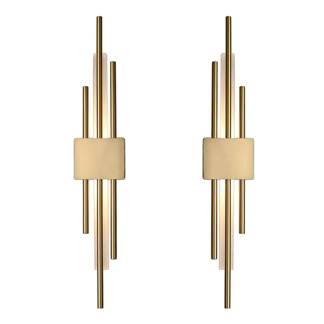 Aurelia Brass LED Wall Lamp