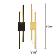 Aurelia Brass LED Wall Lamp