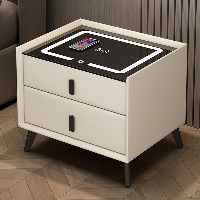 Smart Nightstand with Tricolor Light