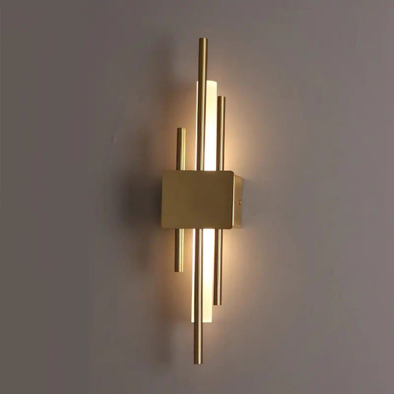 Aurelia Brass LED Wall Lamp