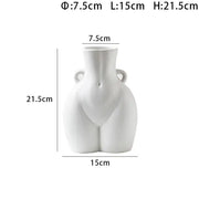 Body Form Ceramic Vase Set