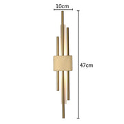 Aurelia Brass LED Wall Lamp