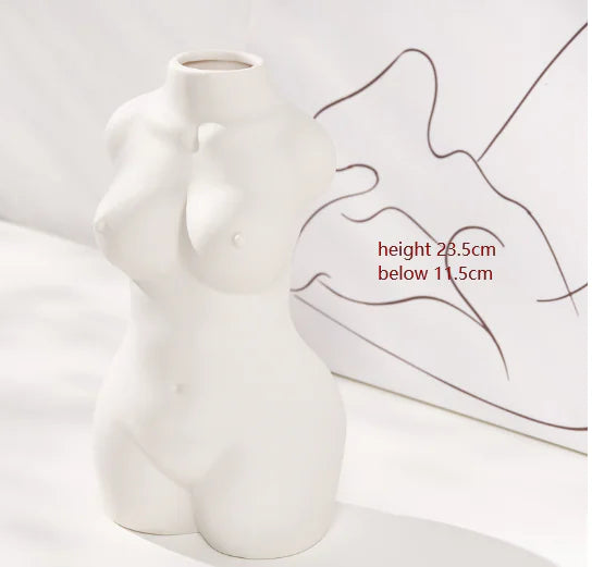 Body Form Ceramic Vase Set