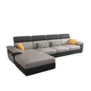 4-Seater Minimalist Sofa in Premium Fabric