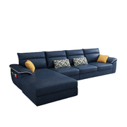 4-Seater Minimalist Sofa in Premium Fabric