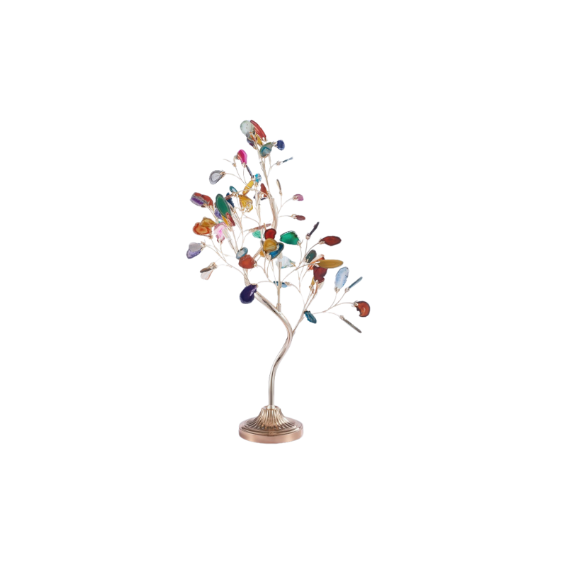 Agate Tree Branch Lamp