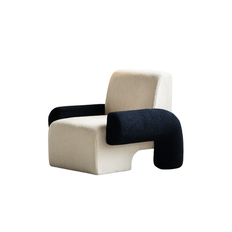 Nordic Luxury Sofa Chair - Lamb Cashmere