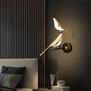 Gold Bird LED Wall Lamp