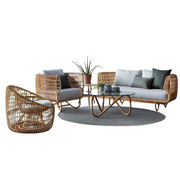 Woven Indoor Sofa Lounge Set