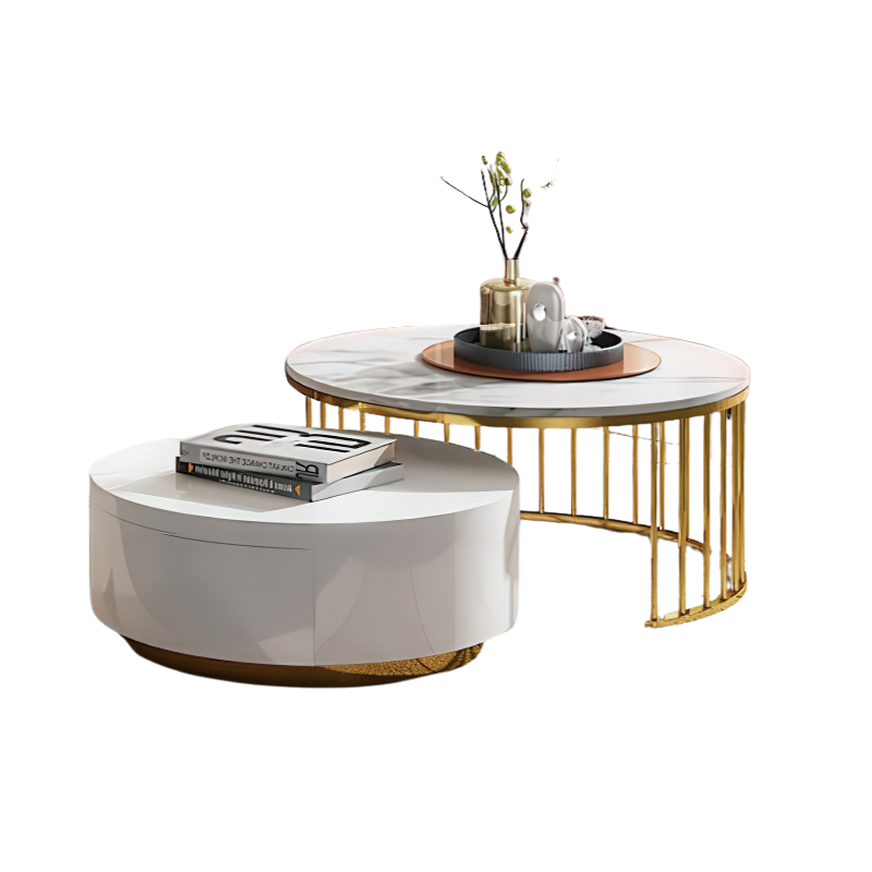 Marble Round Coffee Table