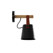 Nordic Wooden Strap Wall Lamp